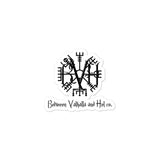 BVH Bubble-free stickers - Between Valhalla and Hel