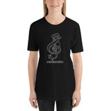 Norse Clef Women's T-Shirt (White) - Between Valhalla and Hel