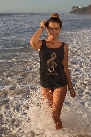 Norse Clef  Women's Tank Top - Between Valhalla and Hel