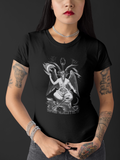 Baphomet Women's T-Shirt - Between Valhalla and Hel