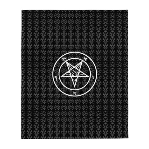 Pentagram Throw Blanket